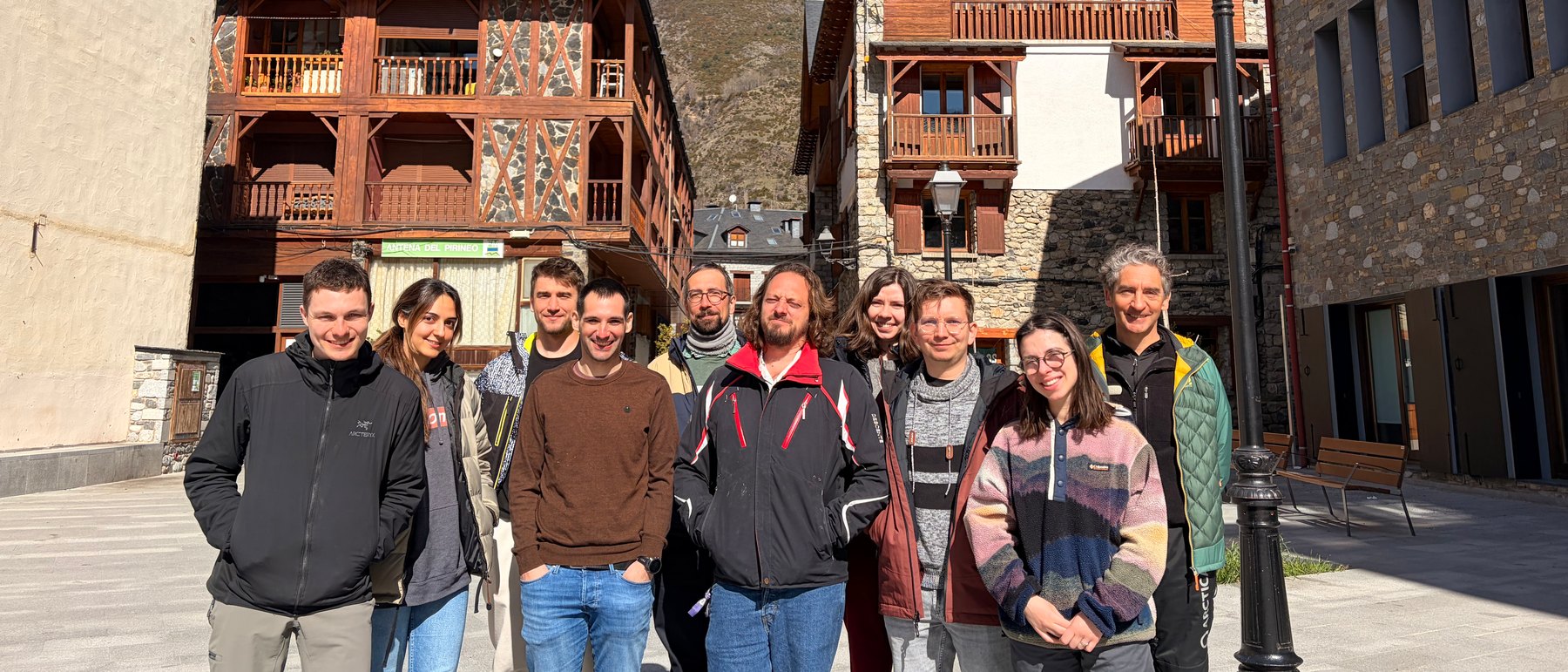 The Attoscience and Ultrafast Optics group in the Pyrenees.
